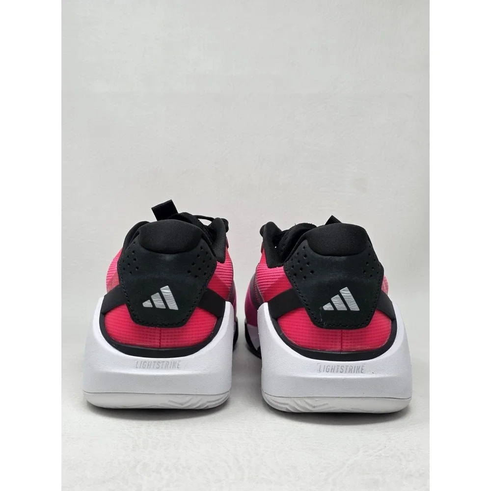 Adidas Adizero Ubersonic 5 Mens Size 9.5 Pink Silver Tennis Shoes JQ2901 NEW